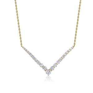 Sterling Silver Cubic Zirconia Necklace